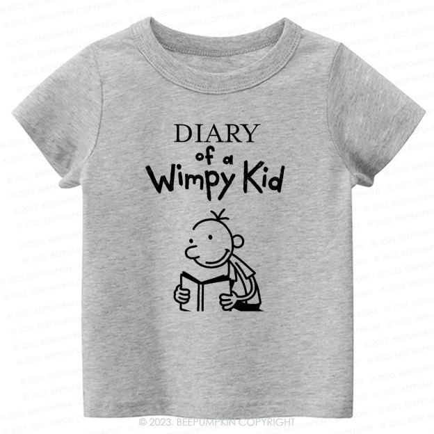 Diary Of A Wimpy World Book Day Kids Shirt