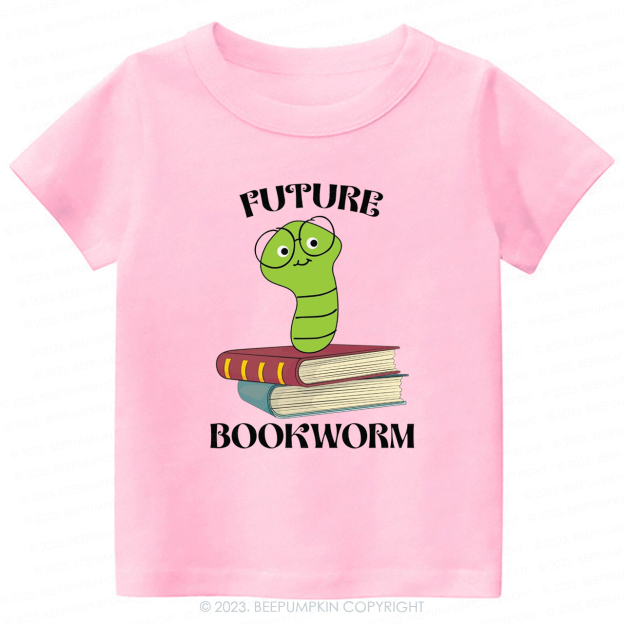 Future Bookworm Librarian Kids Shirt