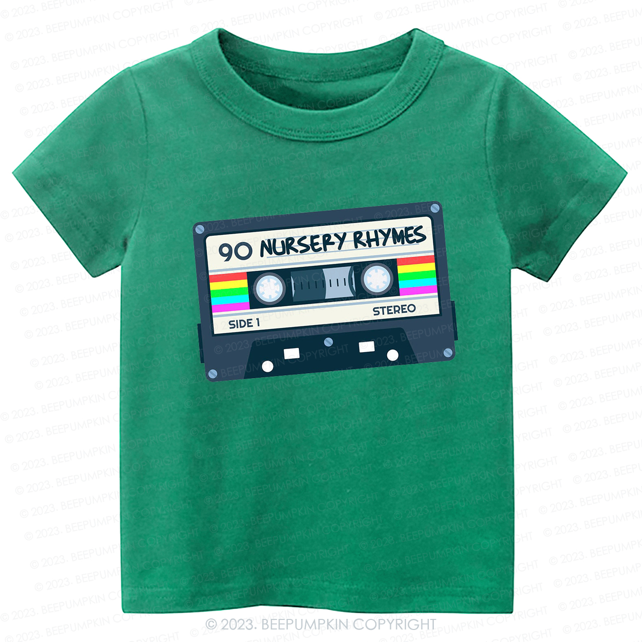 Nursery Rhymes Natural Mixtape Kids Shirt