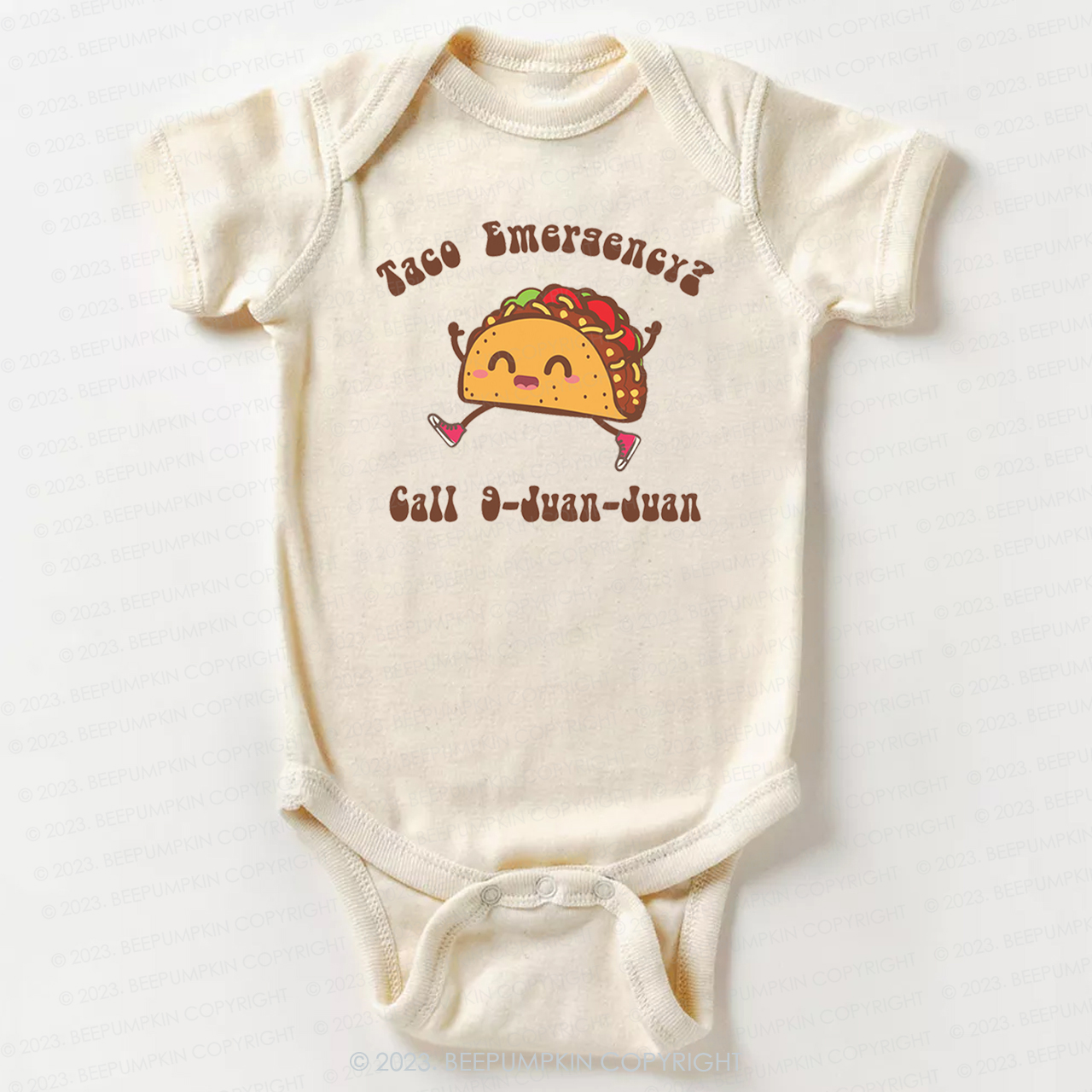 Funny Taco Emergency Bodysuit For Baby