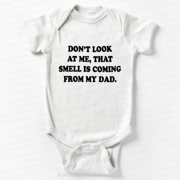 Don't Look At Me Bodysuit For Baby 7