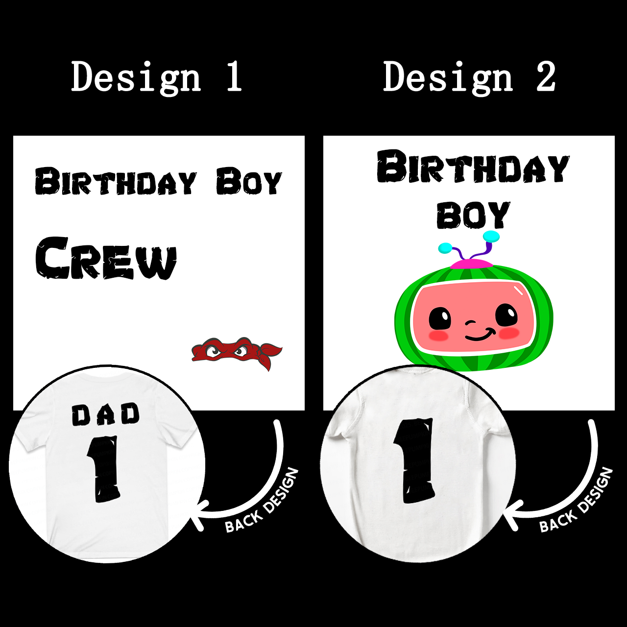 Personalized Birthday Boy Crew Family Matching Tees Beepumpkin