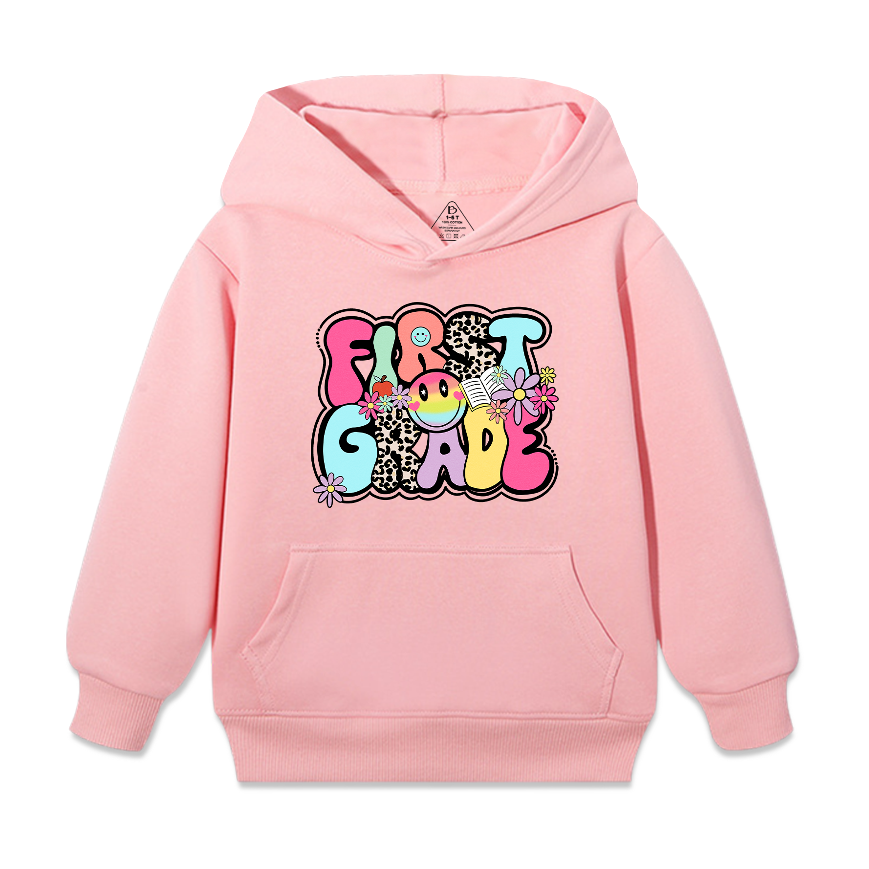 Personalized First/Second/Third Grade Kid's Hoodies Beepumpkin