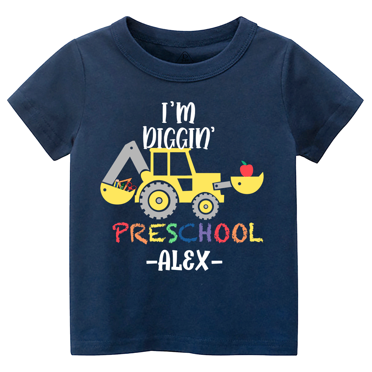 I'm Diggin' Personalized Preschool Shirt