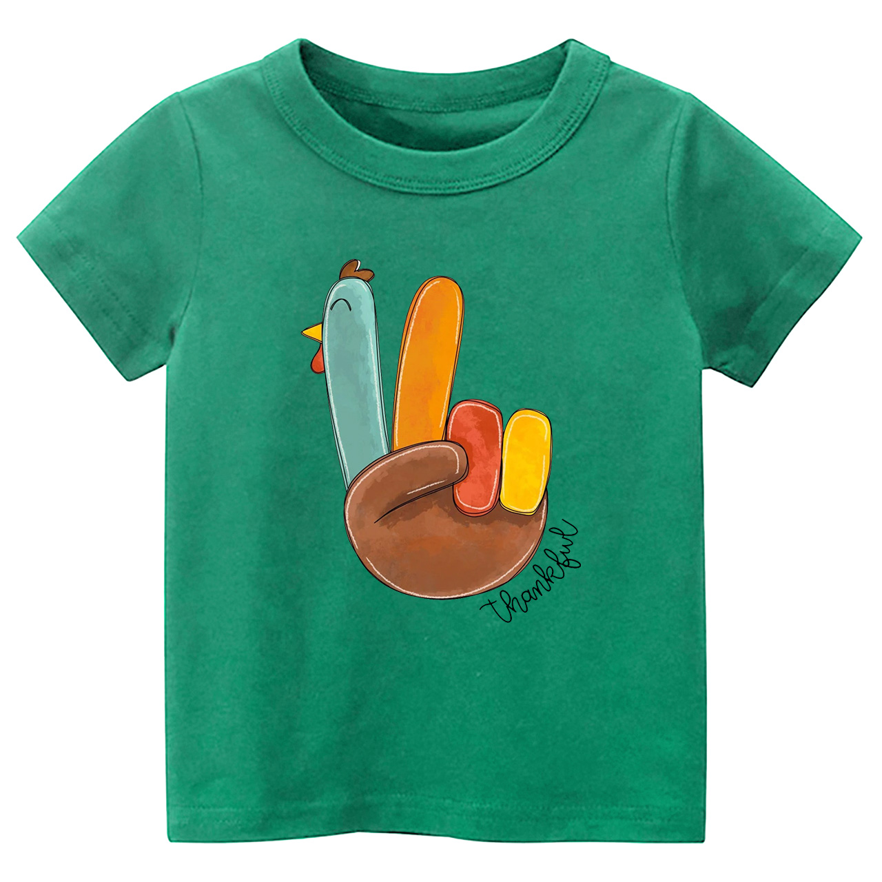 Thanksgiving Little Turkey Kids Tees 