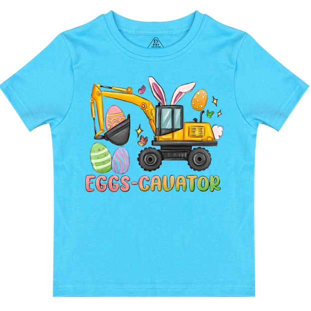 Eggs Cavator Easter Toddler&Kid's Tees Beepumpkin