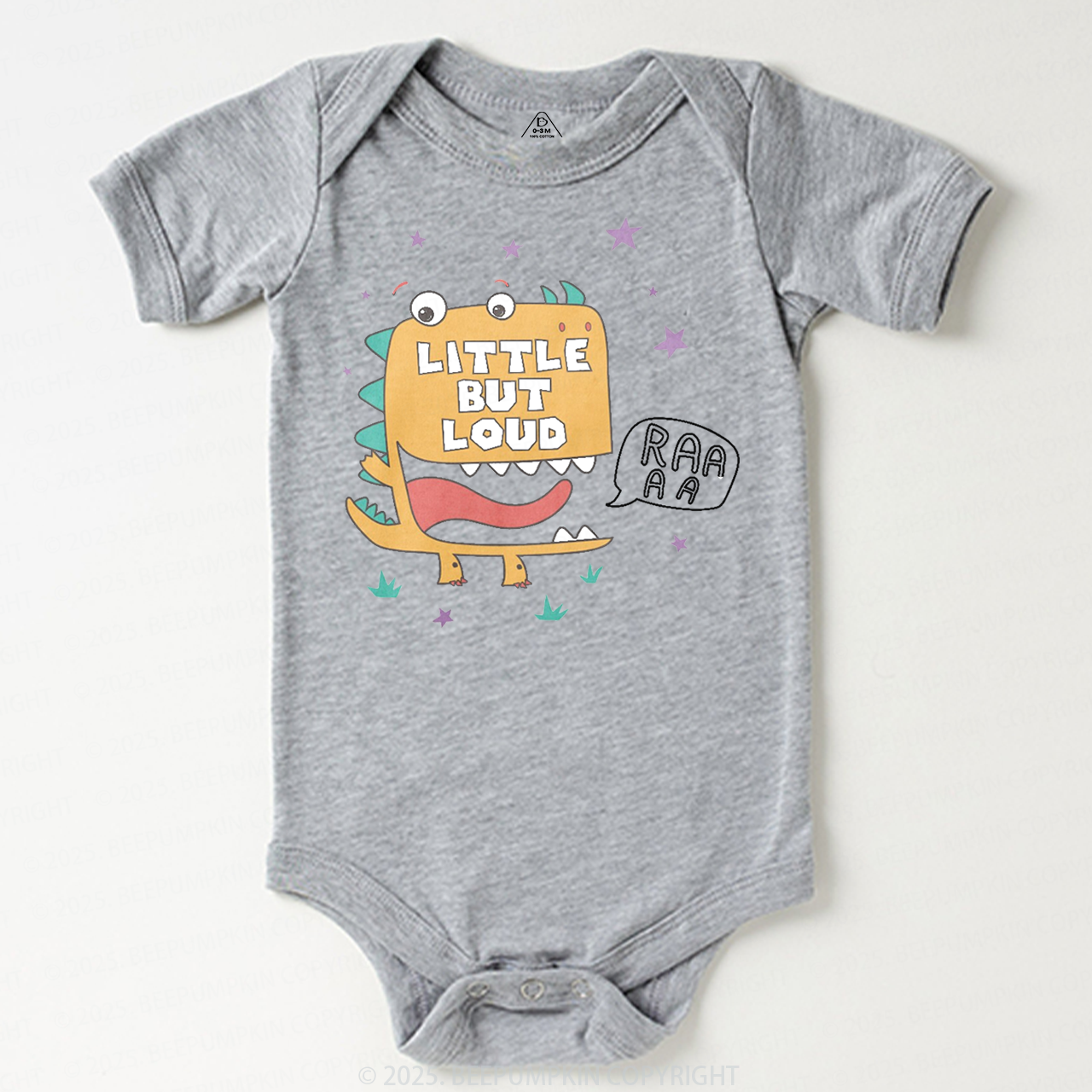 Little But Loud Dinosaur Bodysuit Beepumpkin