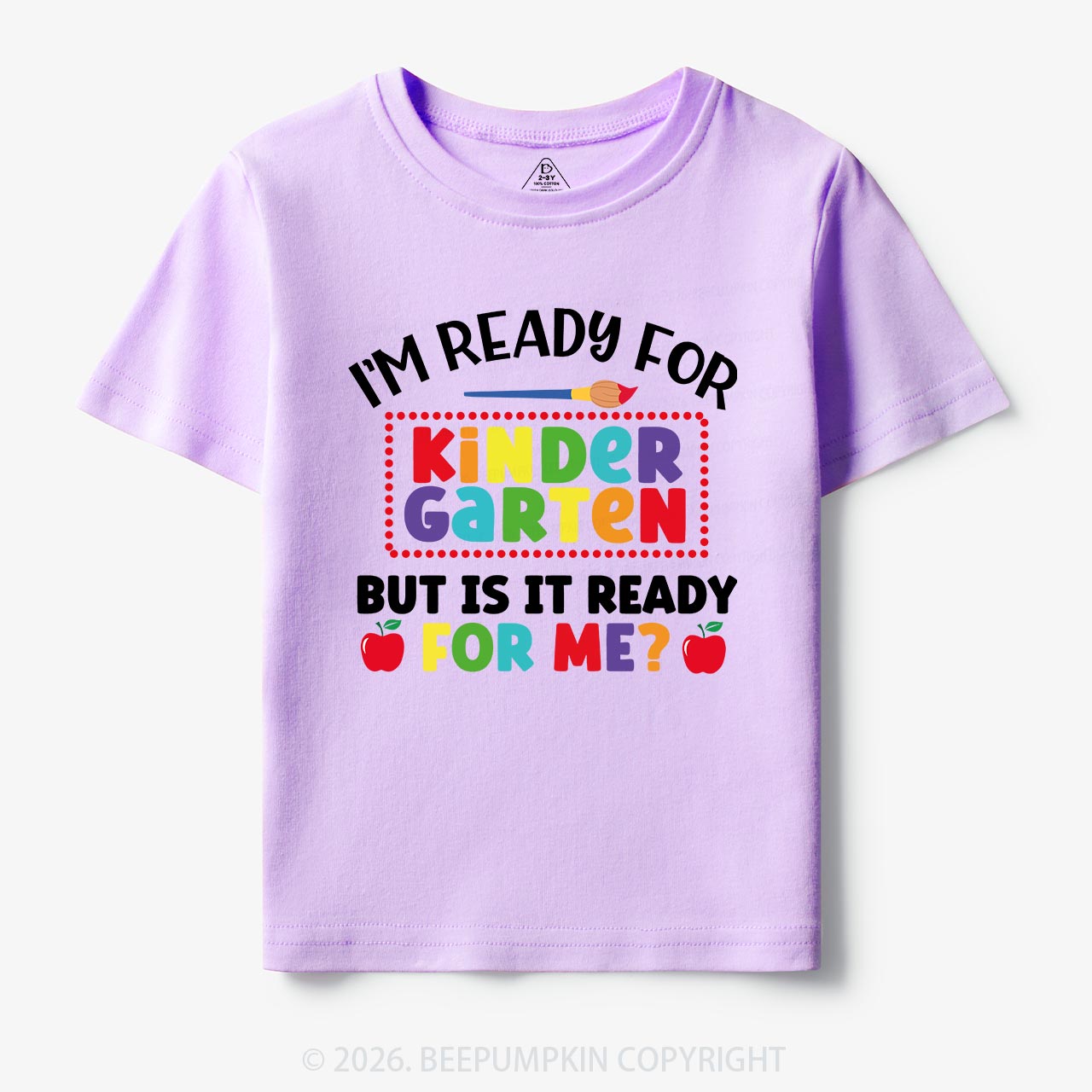 I'm Ready For Kindergarten Back To School Kids Shirts