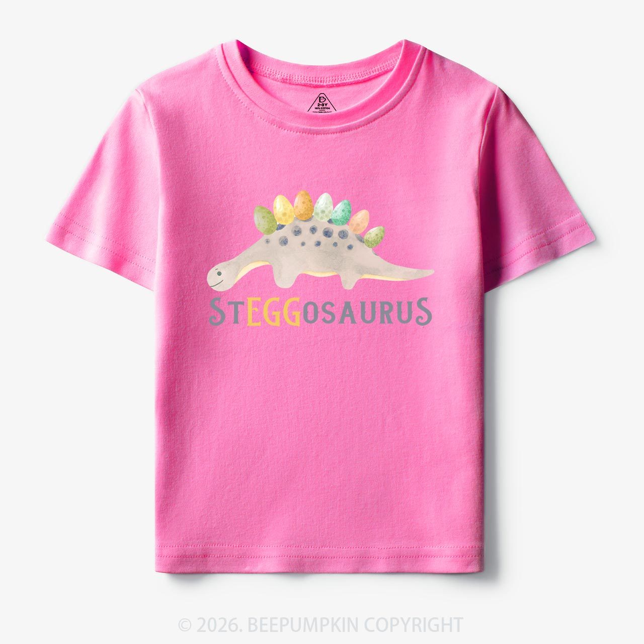 Steggosaurus Easter Toddler&Kid's Tees Beepumpkin
