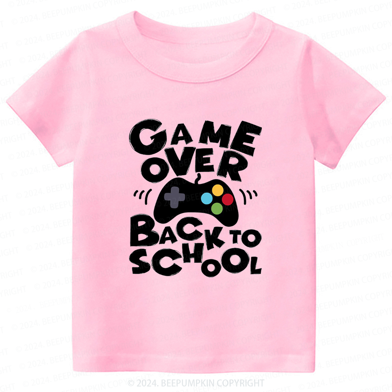 Game Over Back To School Shirt 
