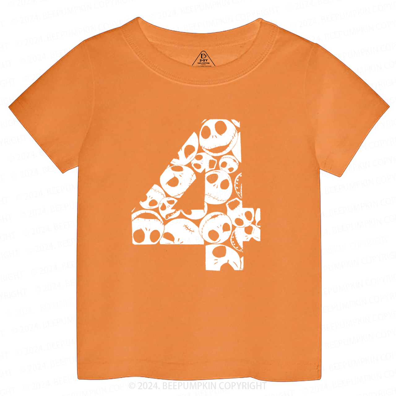 Personalized Nightmare Before Halloween Toddler&Kids Tees 