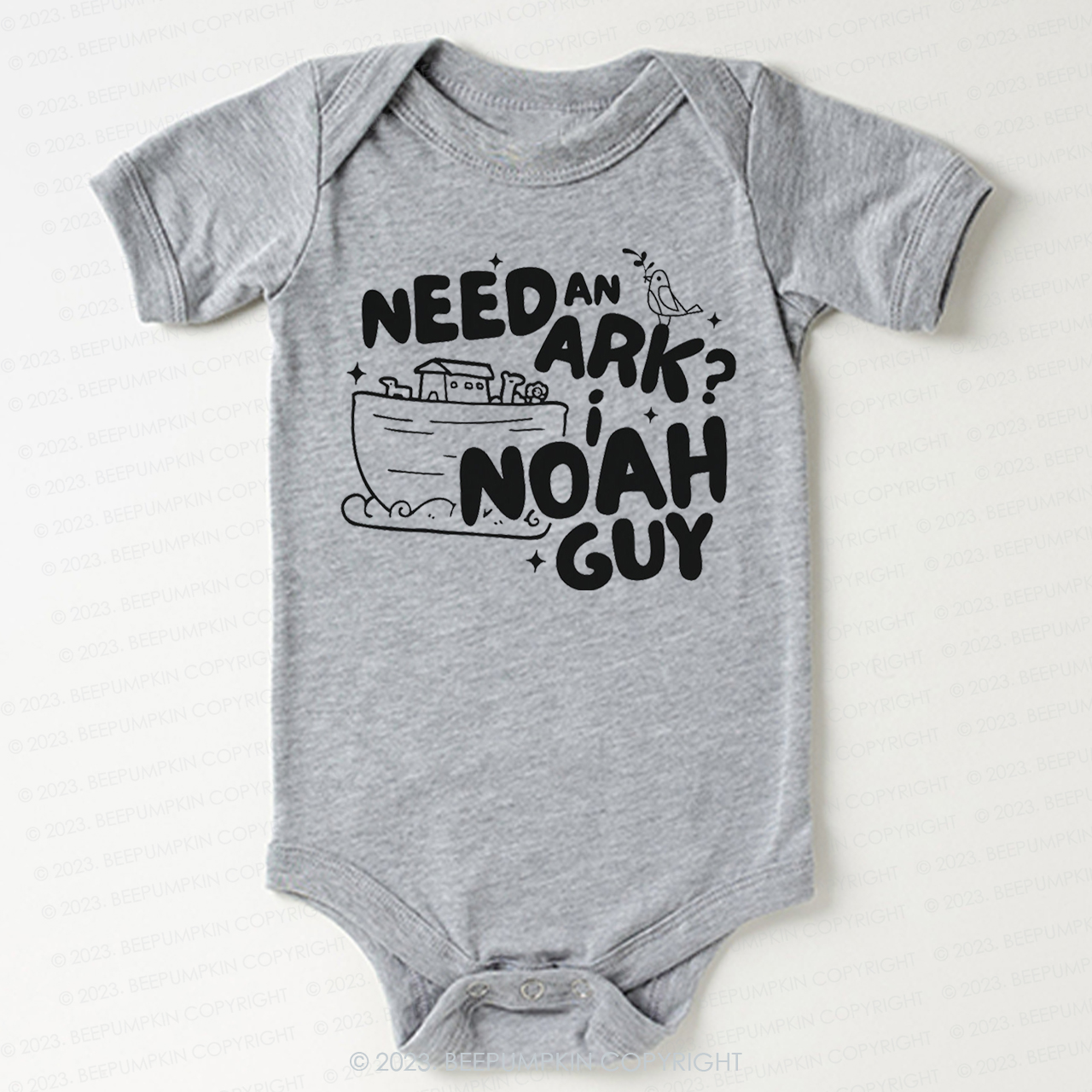 Need An Ark? I Noah Guy Bodysuit For Baby