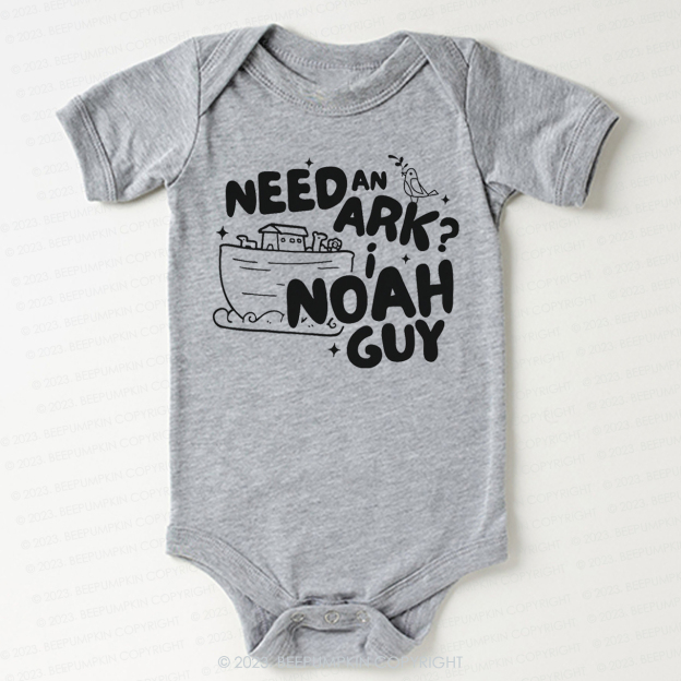 Need An Ark? I Noah Guy Bodysuit For Baby