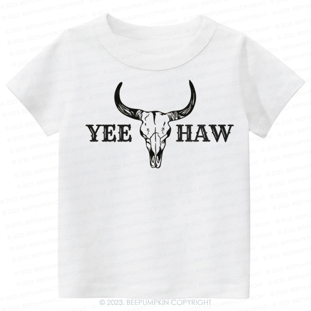Cute Yeehaw Western -Toddler Tees