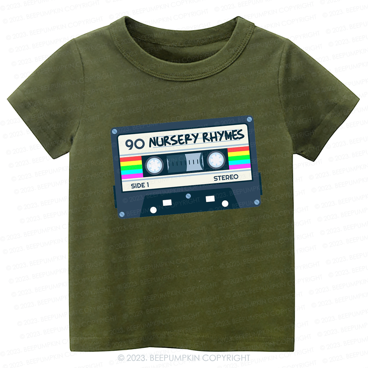 Nursery Rhymes Natural Mixtape Kids Shirt