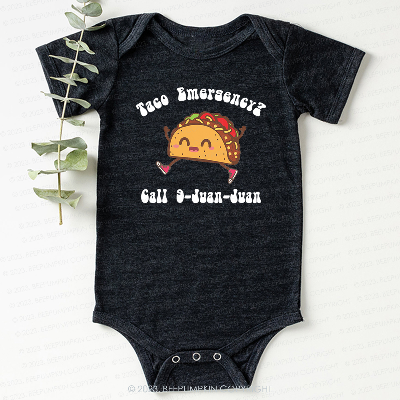 Funny Taco Emergency Bodysuit For Baby