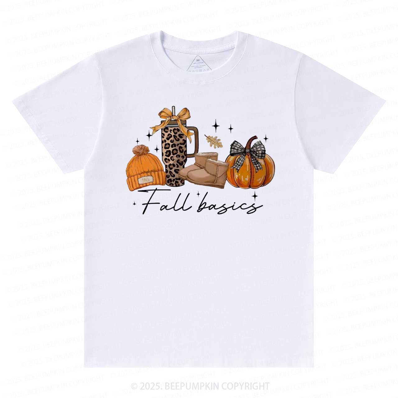  Fall Pumpkin Bow T-Shirts Beepumpkin 