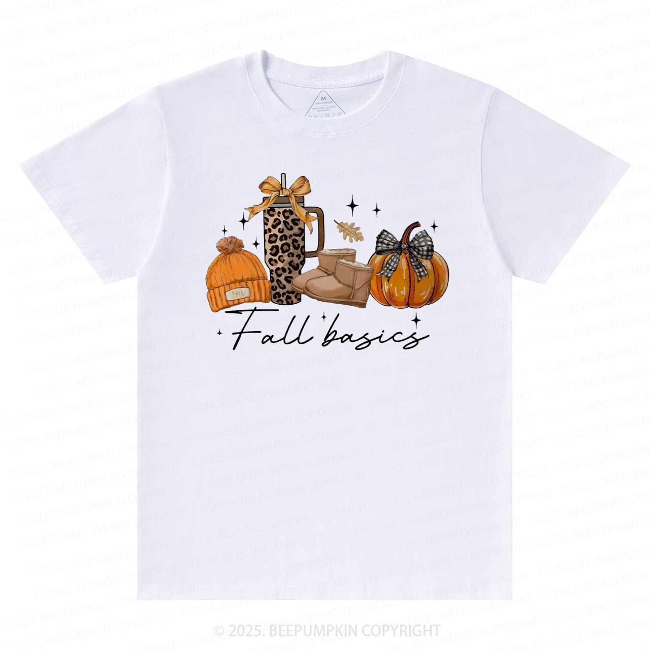  Fall Pumpkin Bow T-Shirts Beepumpkin 