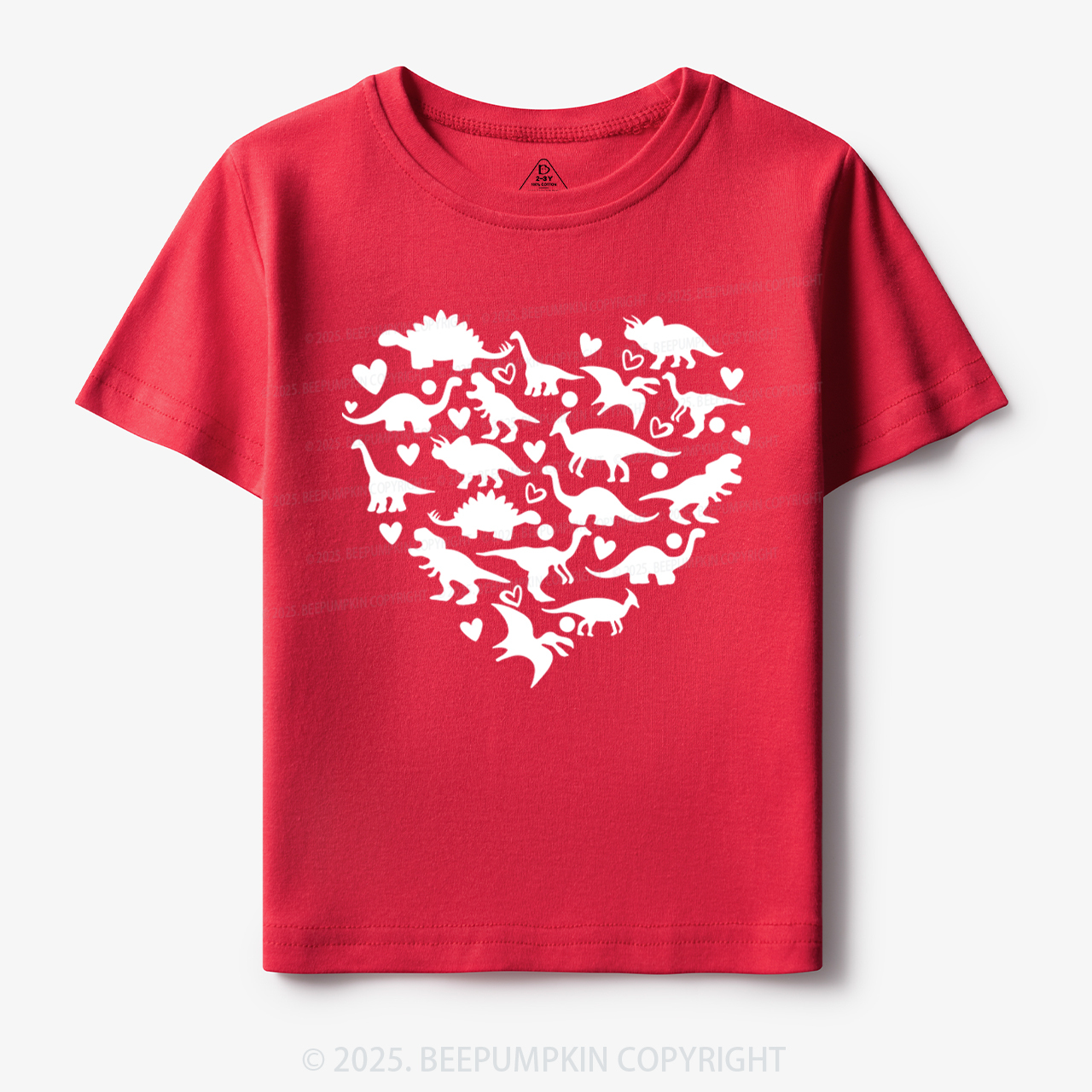 Dinosaur With Heart Toddler&Kid's Tees Beepumpkin