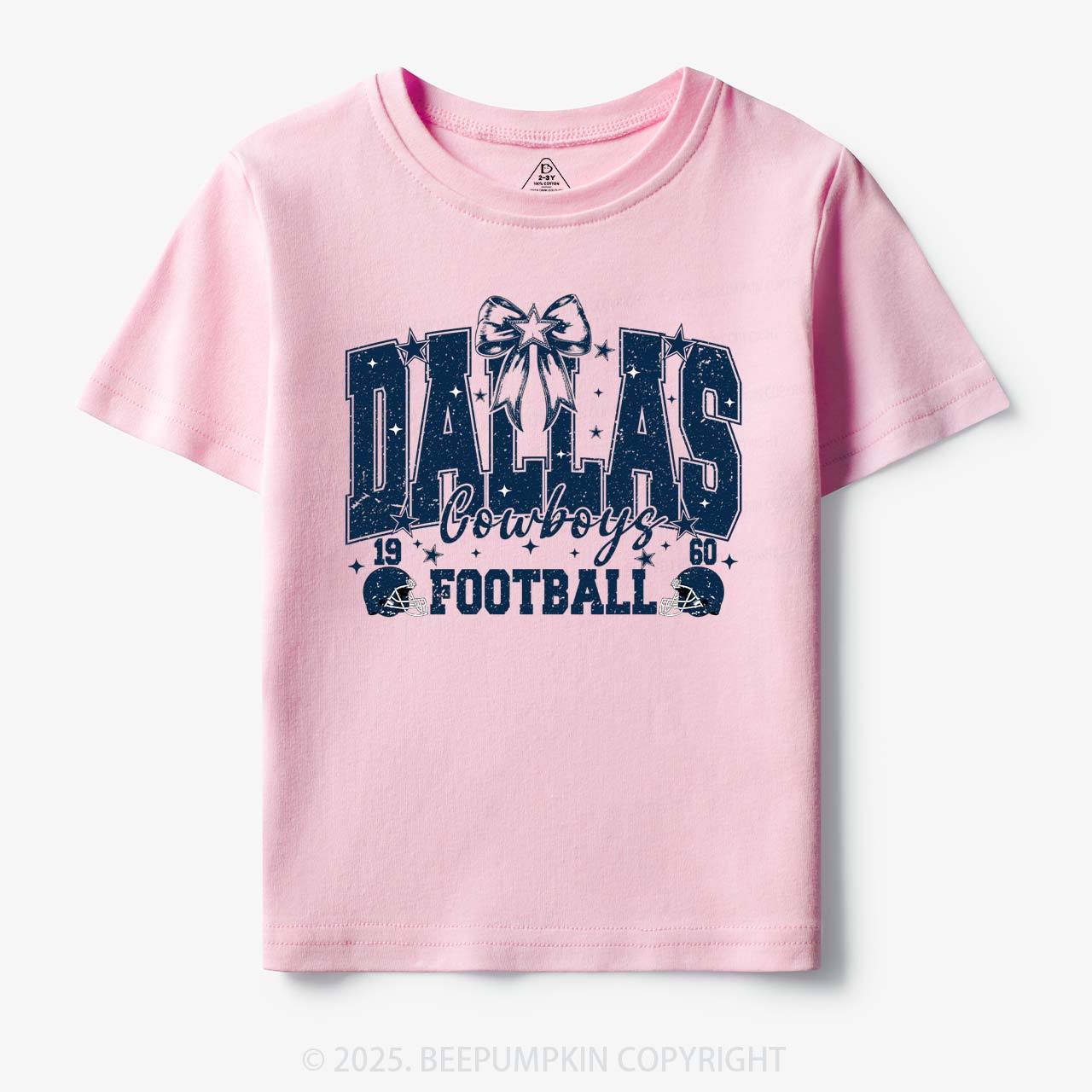 Cowboy Coquette Bow Toddler&Kid's Tees Beepumpkin