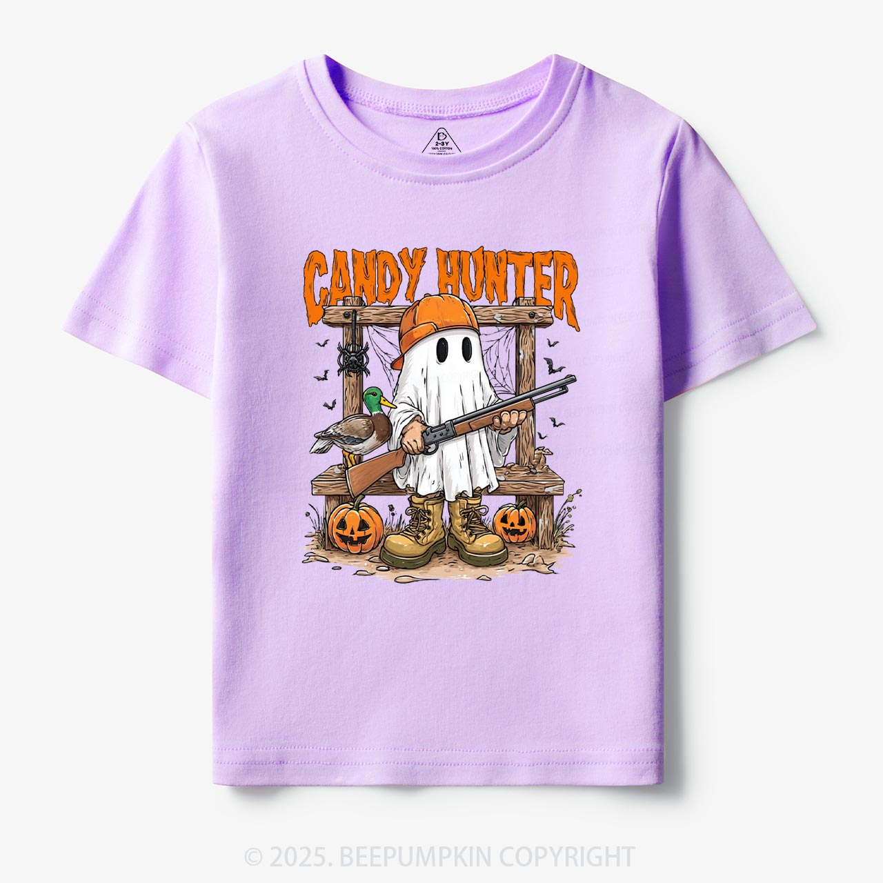 Candy Hunter Halloween Toddler&Kid's Tees Beepumpkin