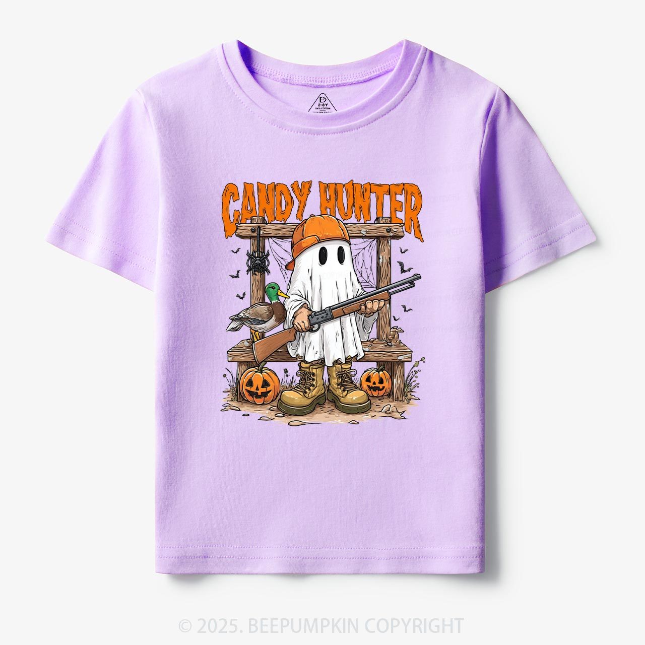 Candy Hunter Halloween Toddler&Kid's Tees Beepumpkin