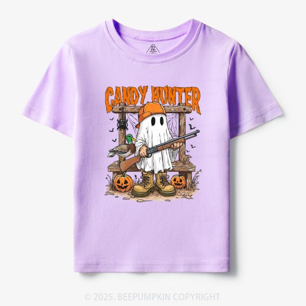 Candy Hunter Halloween Toddler&Kid's Tees Beepumpkin