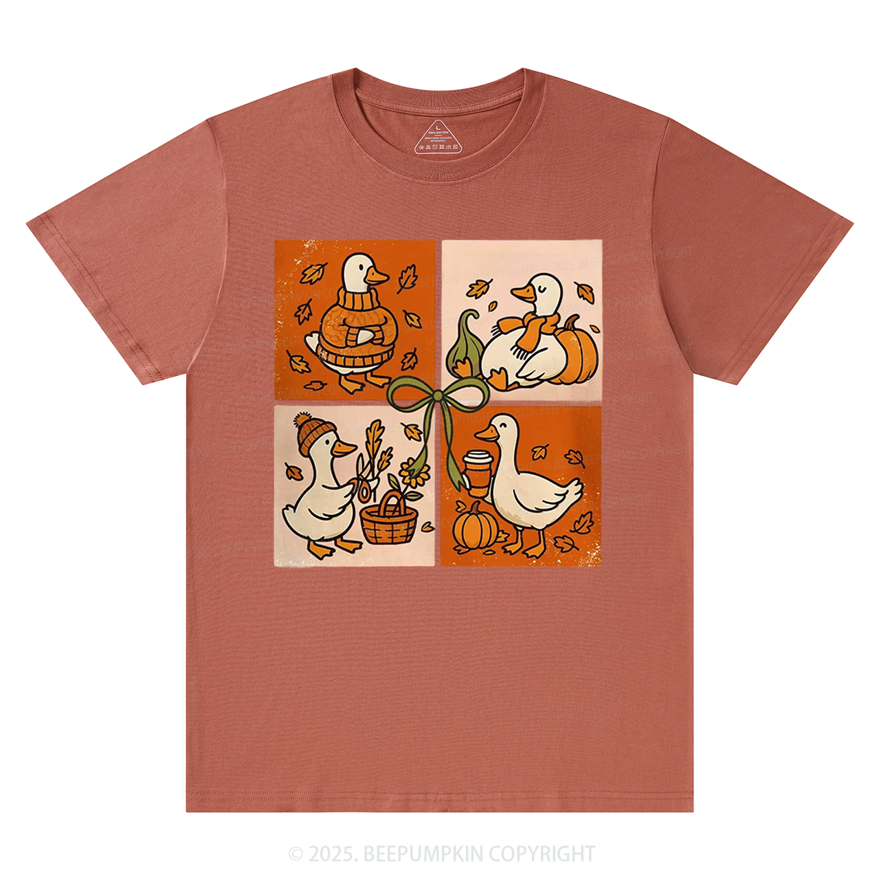Pumpkin Latte Goose T-Shirts Beepumpkin