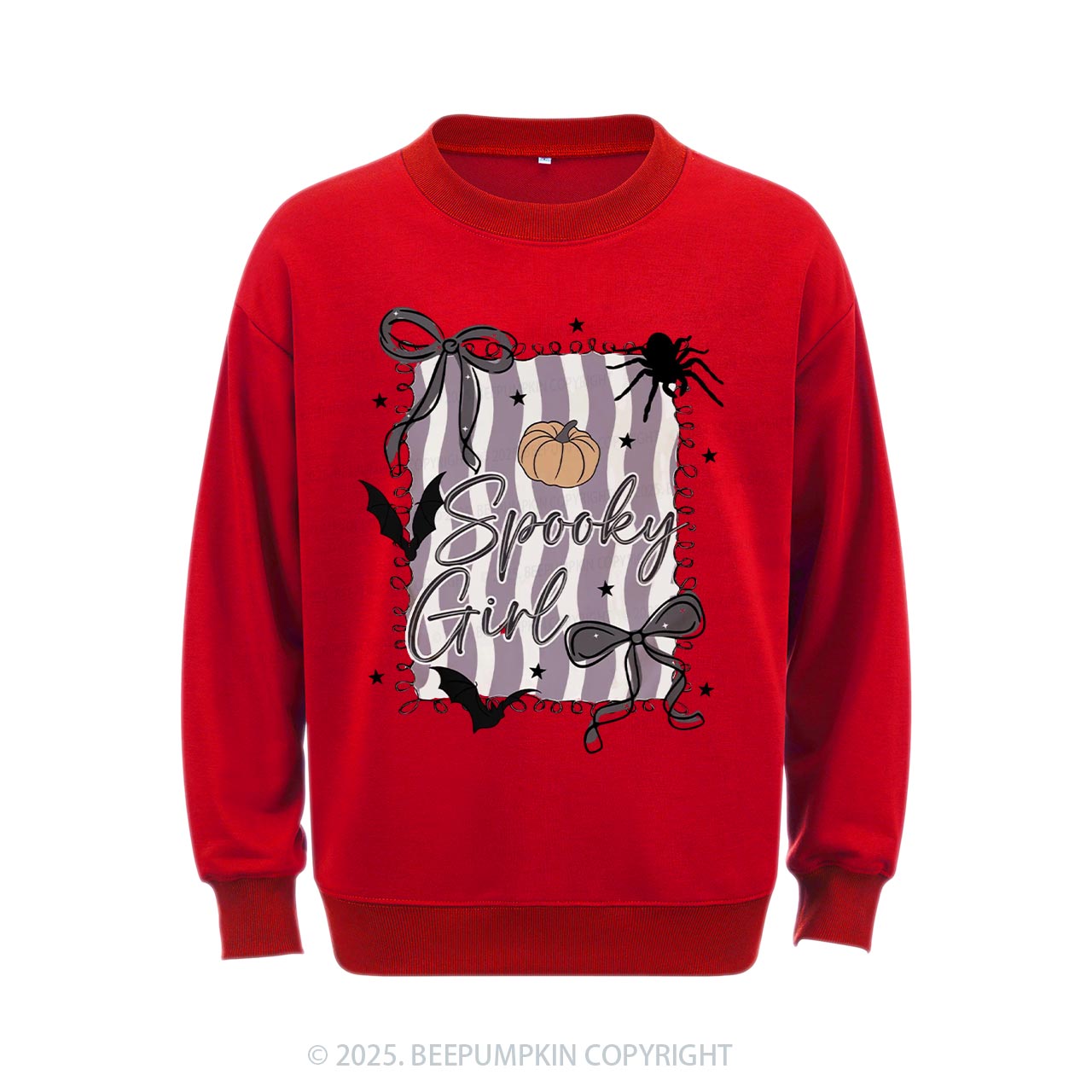 Halloween Spooky Girl Sweatshirt Beepumpkin