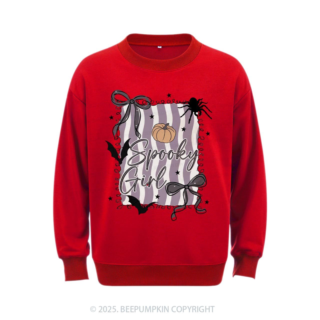 Halloween Spooky Girl Sweatshirt Beepumpkin
