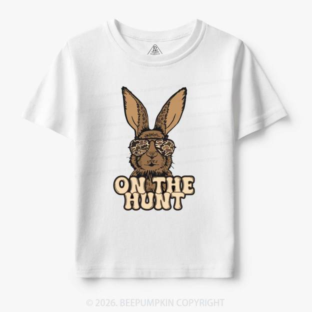 Camo Bunny On The Hunt Toddler&Kid's Tees
