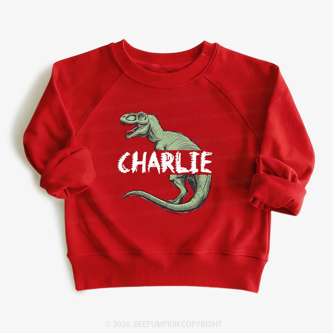 Personalized Roar And Explore Toddler&Kid's Sweatshirt