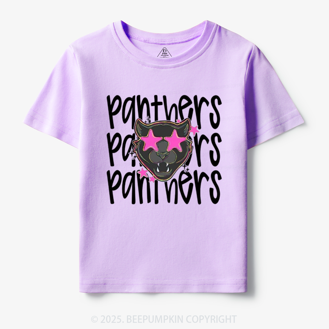School Mascot Panthers Toddler&Kid's Tees Beepumpkin