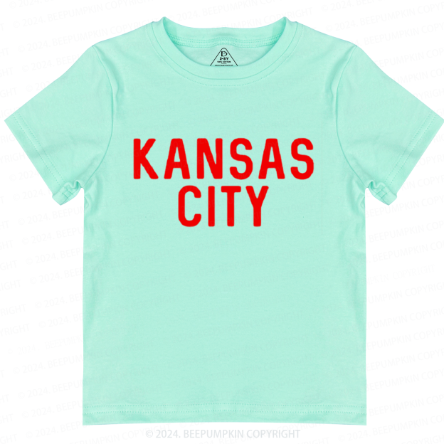 KC Football Toddler&Kids Tees Beepumpkin 