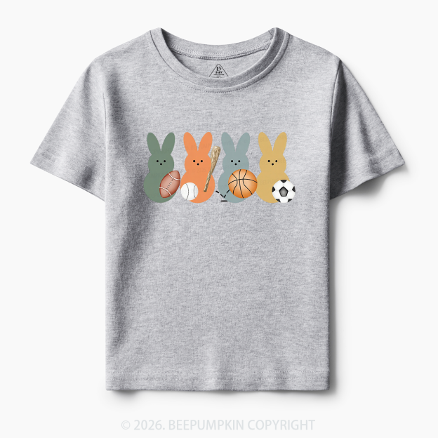 Easter Sporty Bunnies Toddler&Kid's Tees