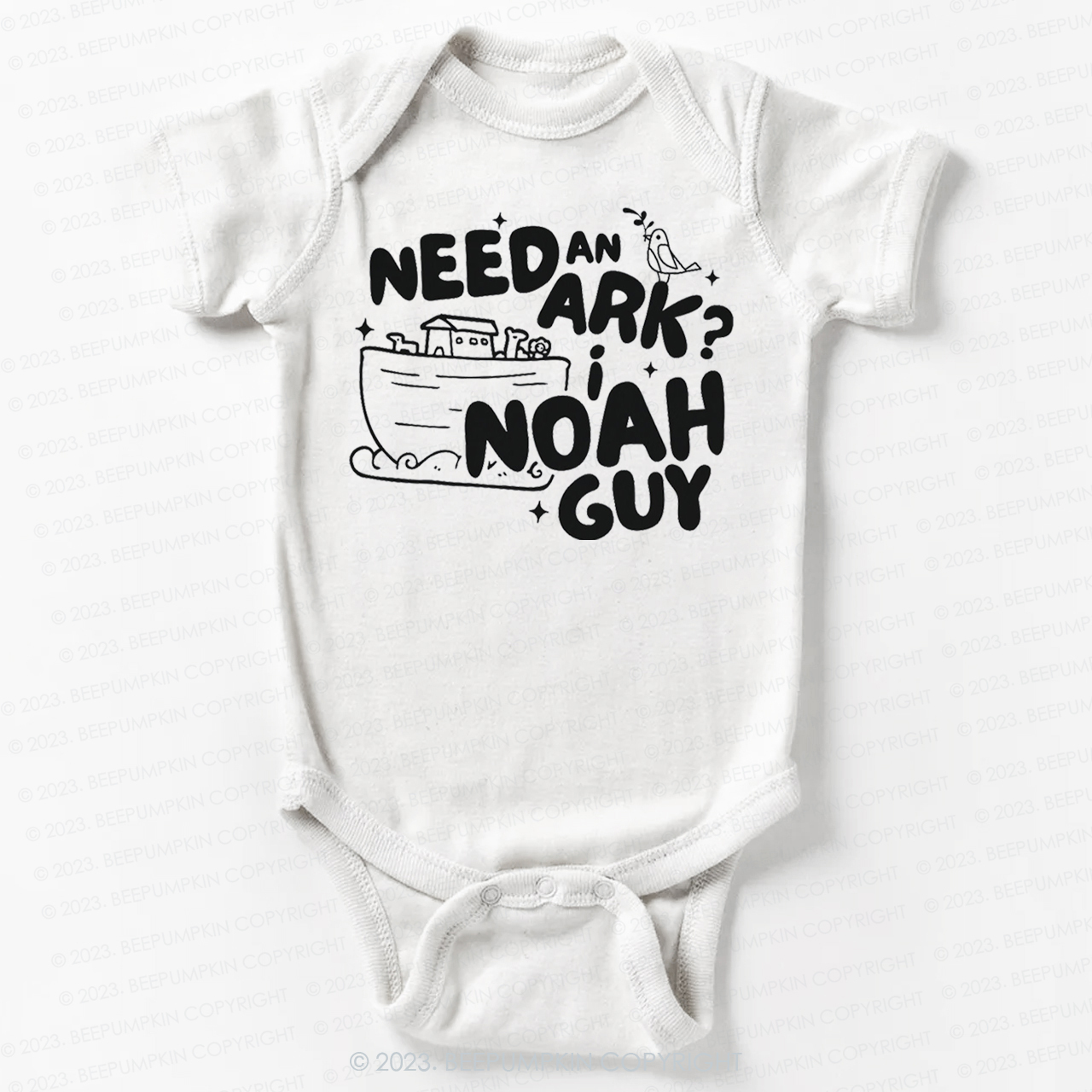 Need An Ark? I Noah Guy Bodysuit For Baby