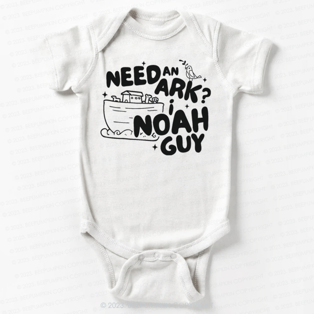 Need An Ark? I Noah Guy Bodysuit For Baby