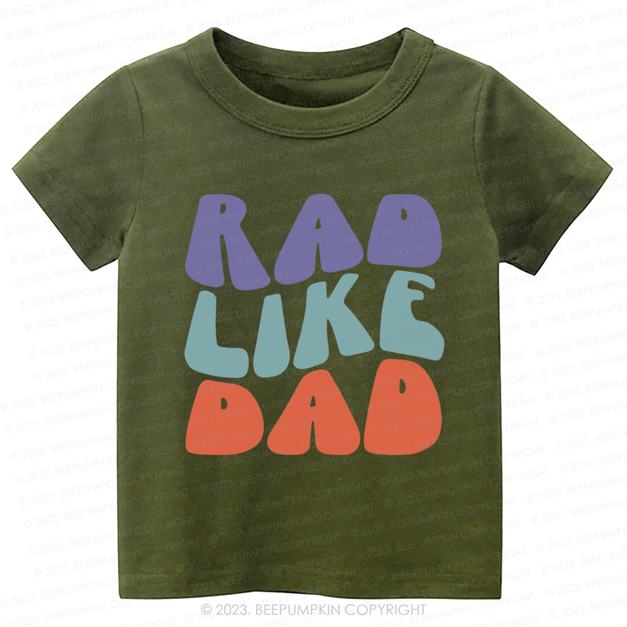 Rad Like Dad  Love My Dad Kids Shirt