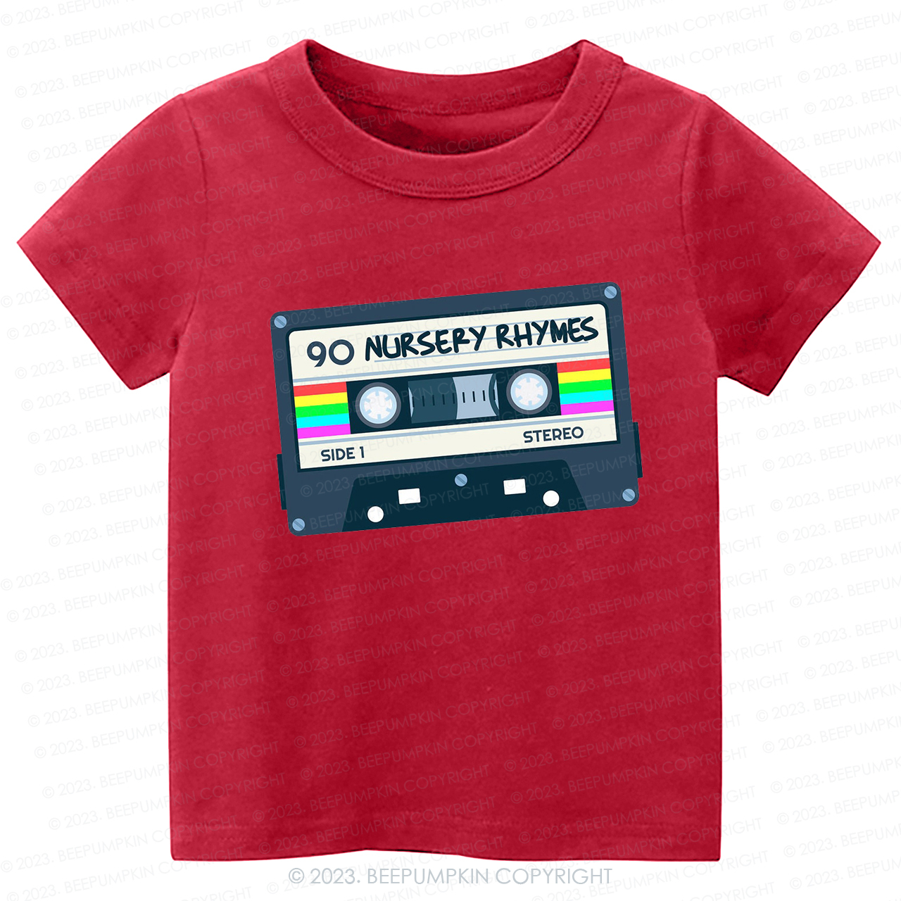 Nursery Rhymes Natural Mixtape Kids Shirt