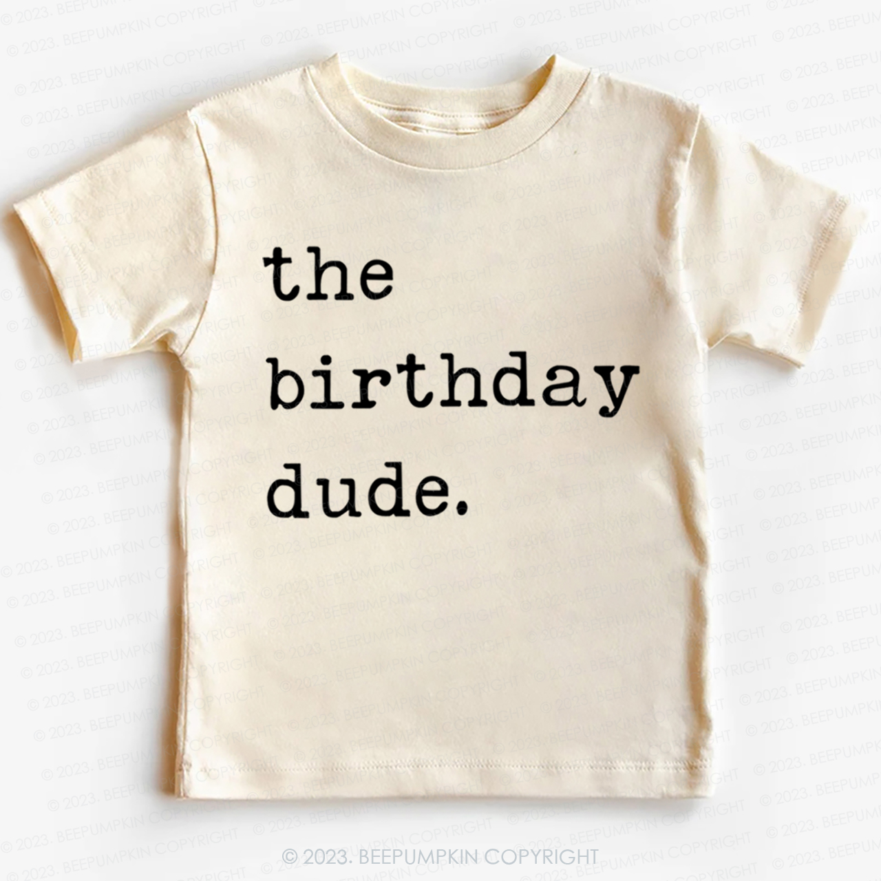  The Birthday Dude Kids Shirt