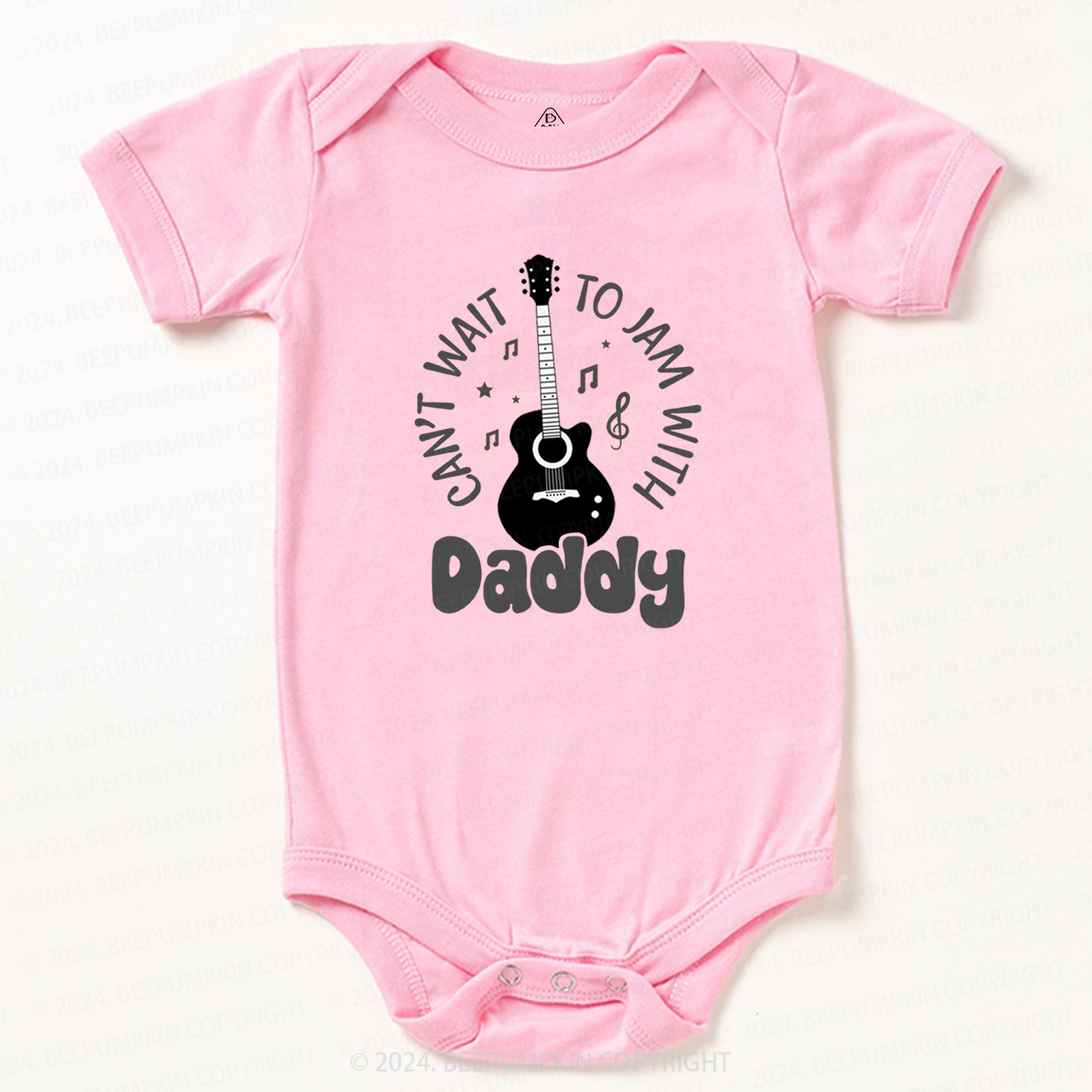 Can't Wait To Jaim With Daddy Baby Bodysuit 8