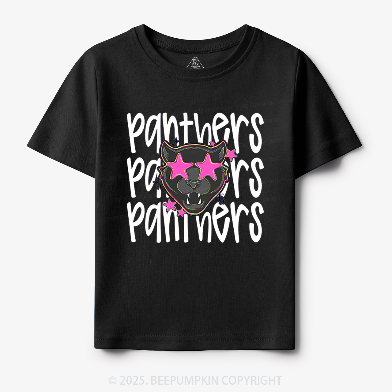 School Mascot Panthers Toddler&Kid's Tees Beepumpkin