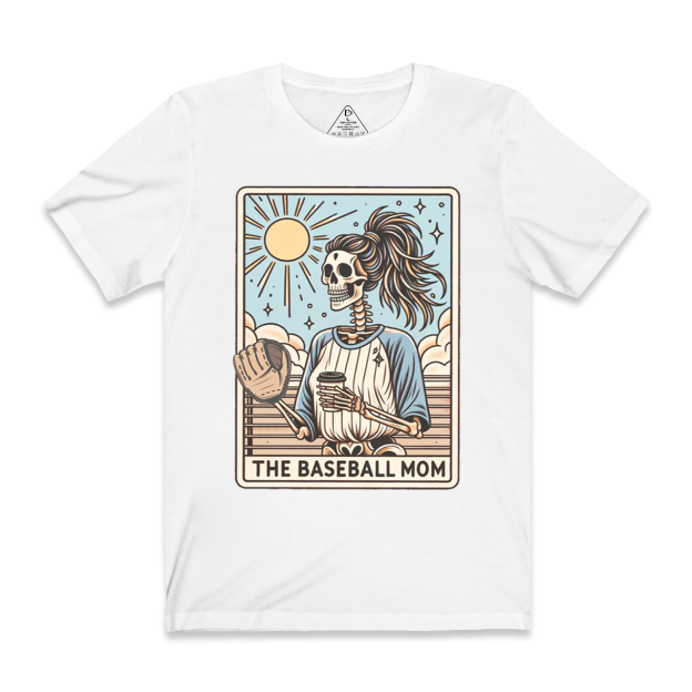 Baseball Tarot Card Mama T-Shirts