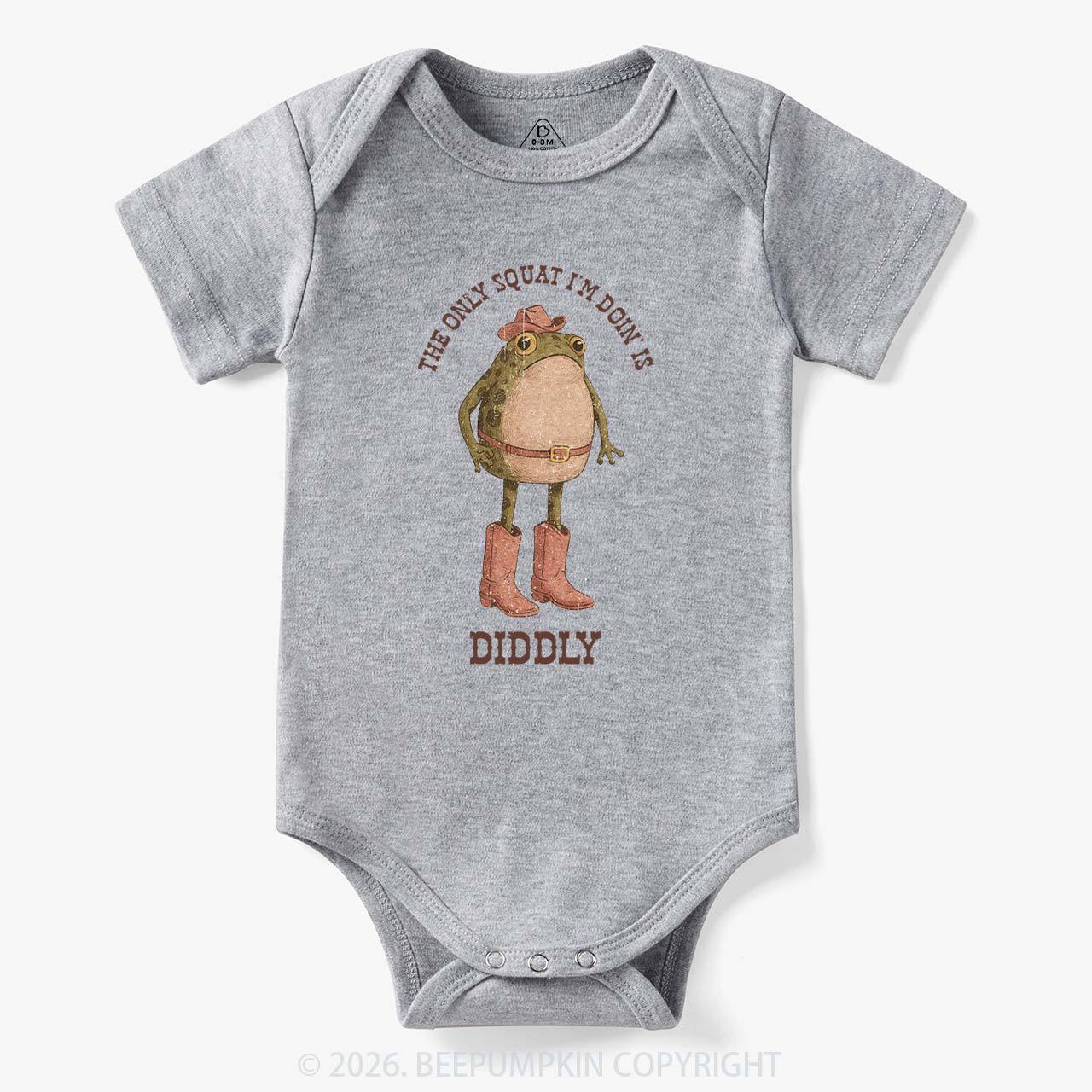 The Only Squat I'm Doin' Is Diddly Bodysuit