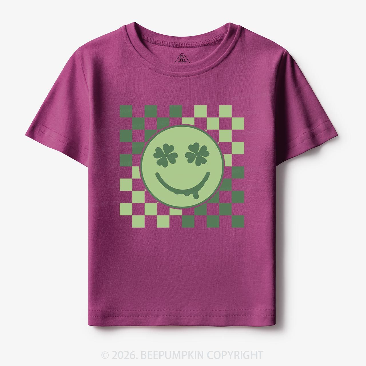 Retro Clover St.Patricks Day Toddler&Kid's Tees Beepumpkin