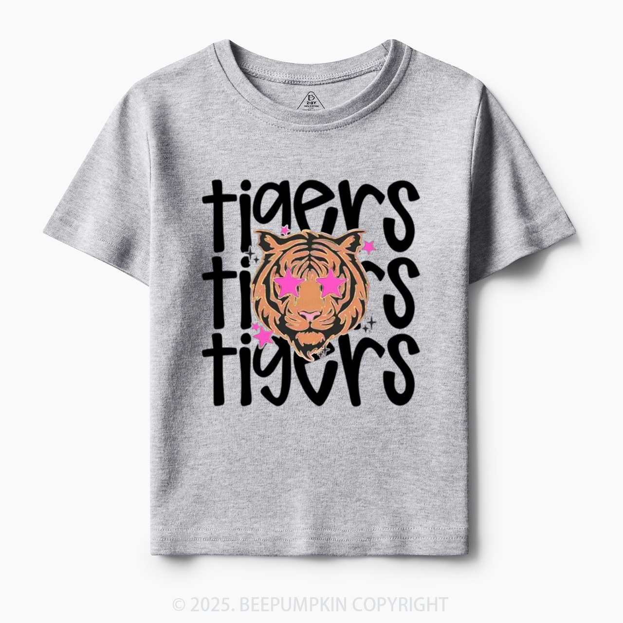 School Mascot Tigers Toddler&Kid's Tees Beepumpkin