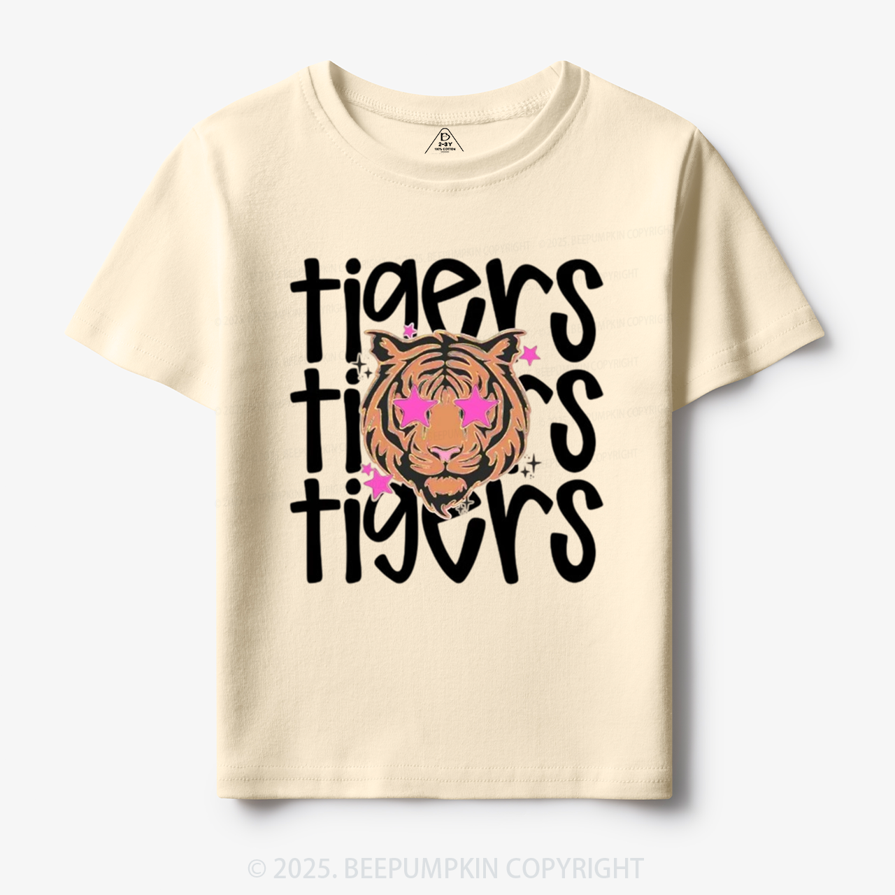 School Mascot Tigers Toddler&Kid's Tees Beepumpkin