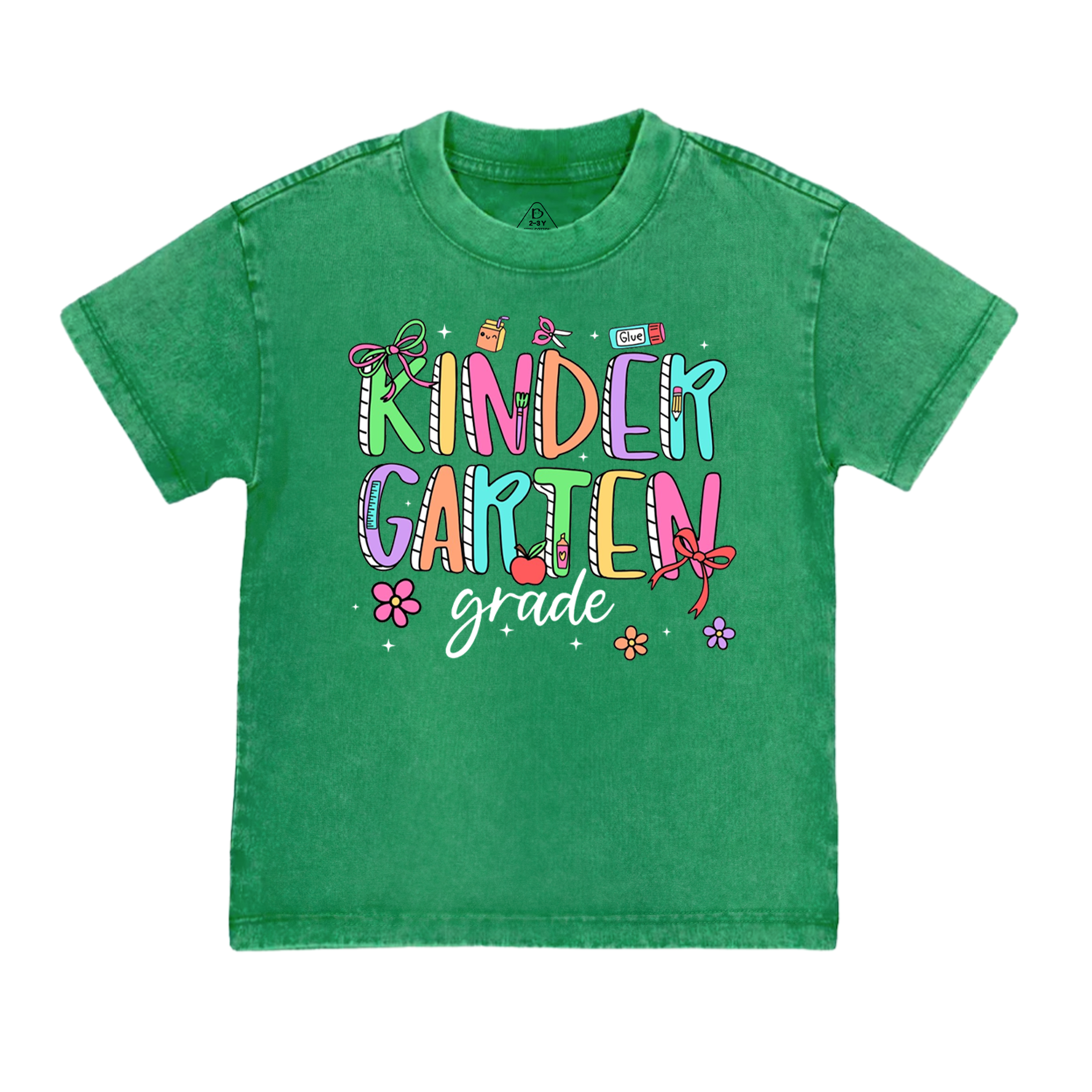 Personalized Shining Grade Toddler&Kids Washed Tees
