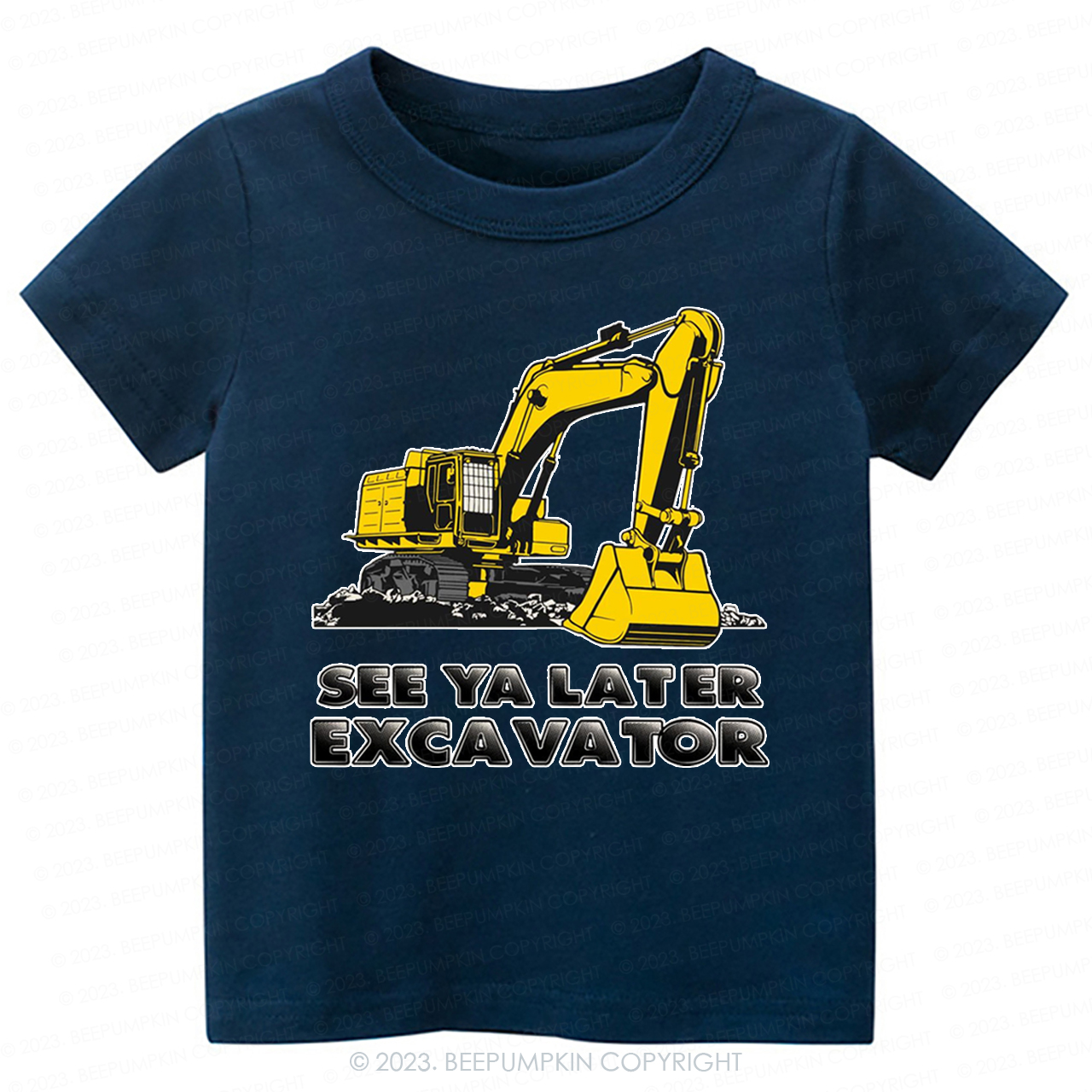 See Ya Later Excavator -Toddler Tees