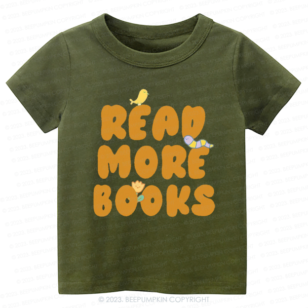 Read More Books  Graphic Kids Shirt